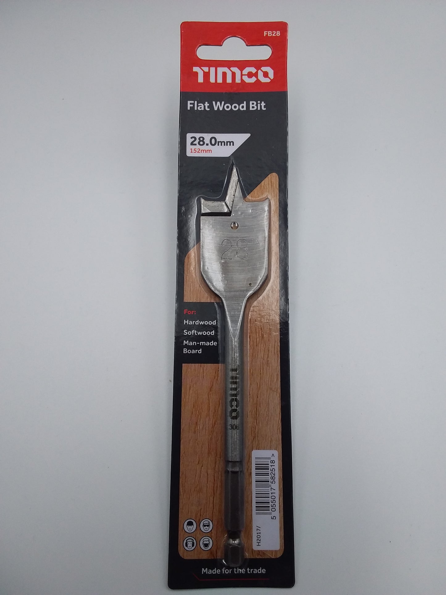 28mm Flat wood bit