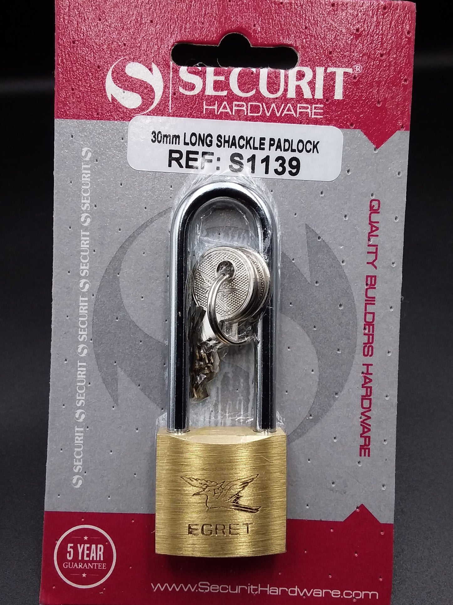 38mm Long shackle padlocl