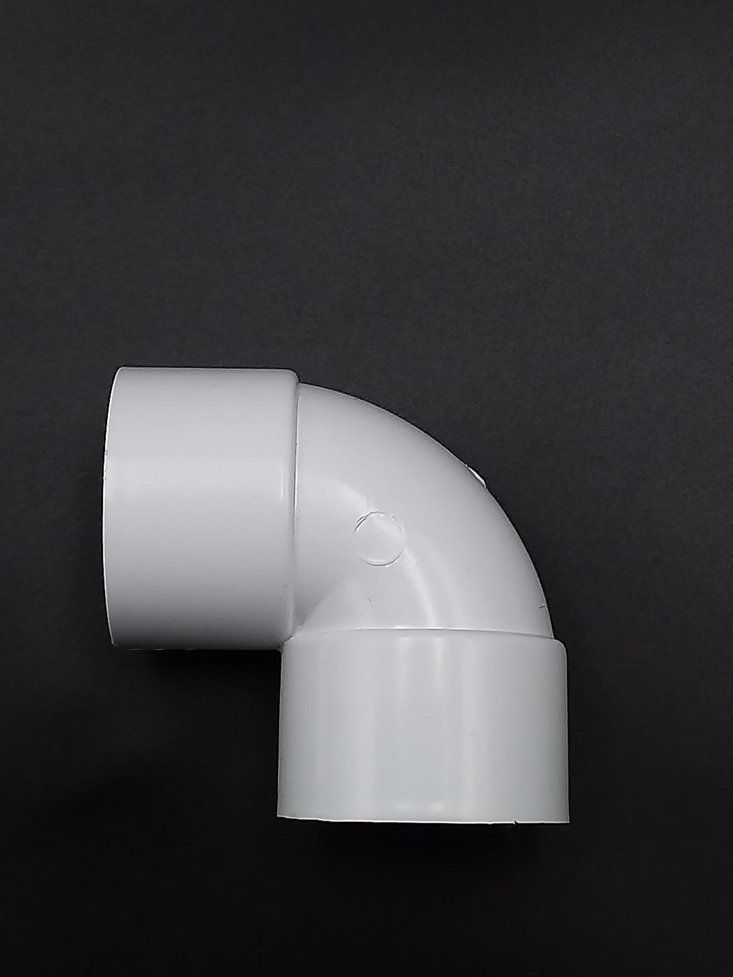 32mm s/w 90 deg bend white qty1