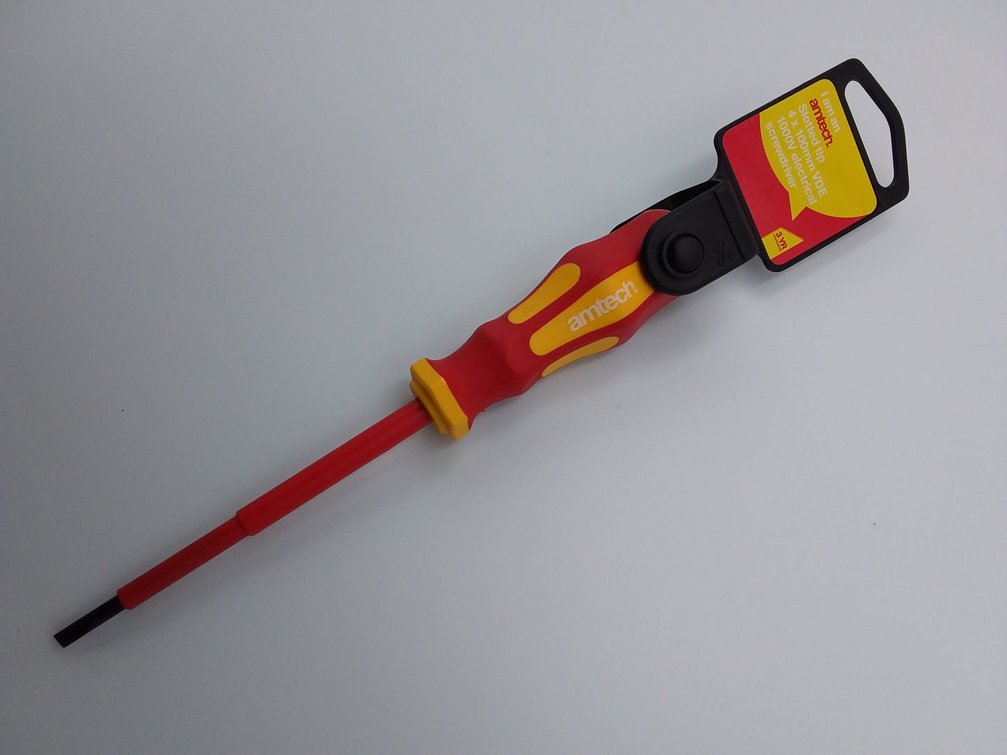 4 x 100mm Flat electric screwdriver VDE 1000V