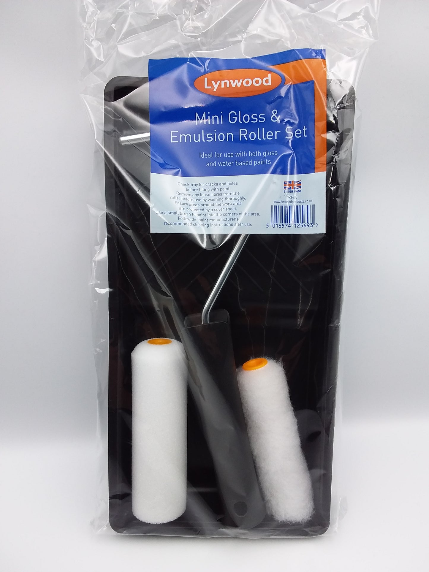 4" Mini gloss & emulsion roller set