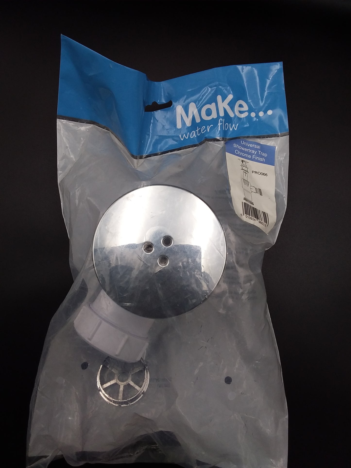 40mm Shower waste chrome