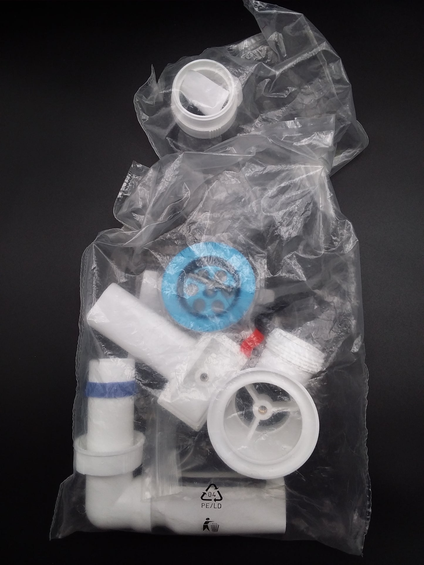 40mm Sink wast kit square overflow