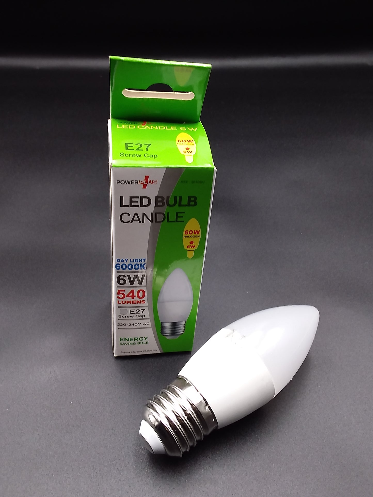 6W=60W/E27 LED Candle bulb day light