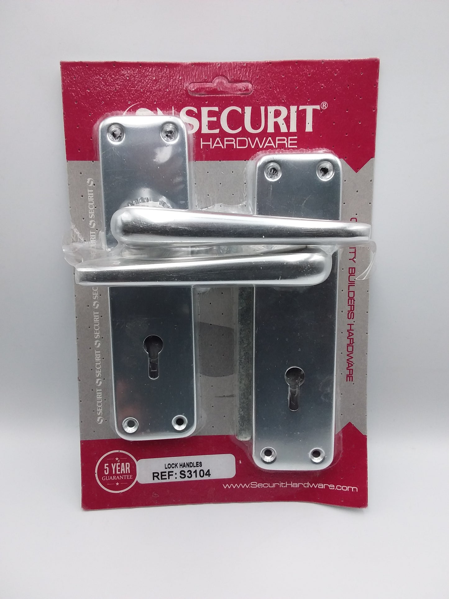 Aluminium lock handles pair