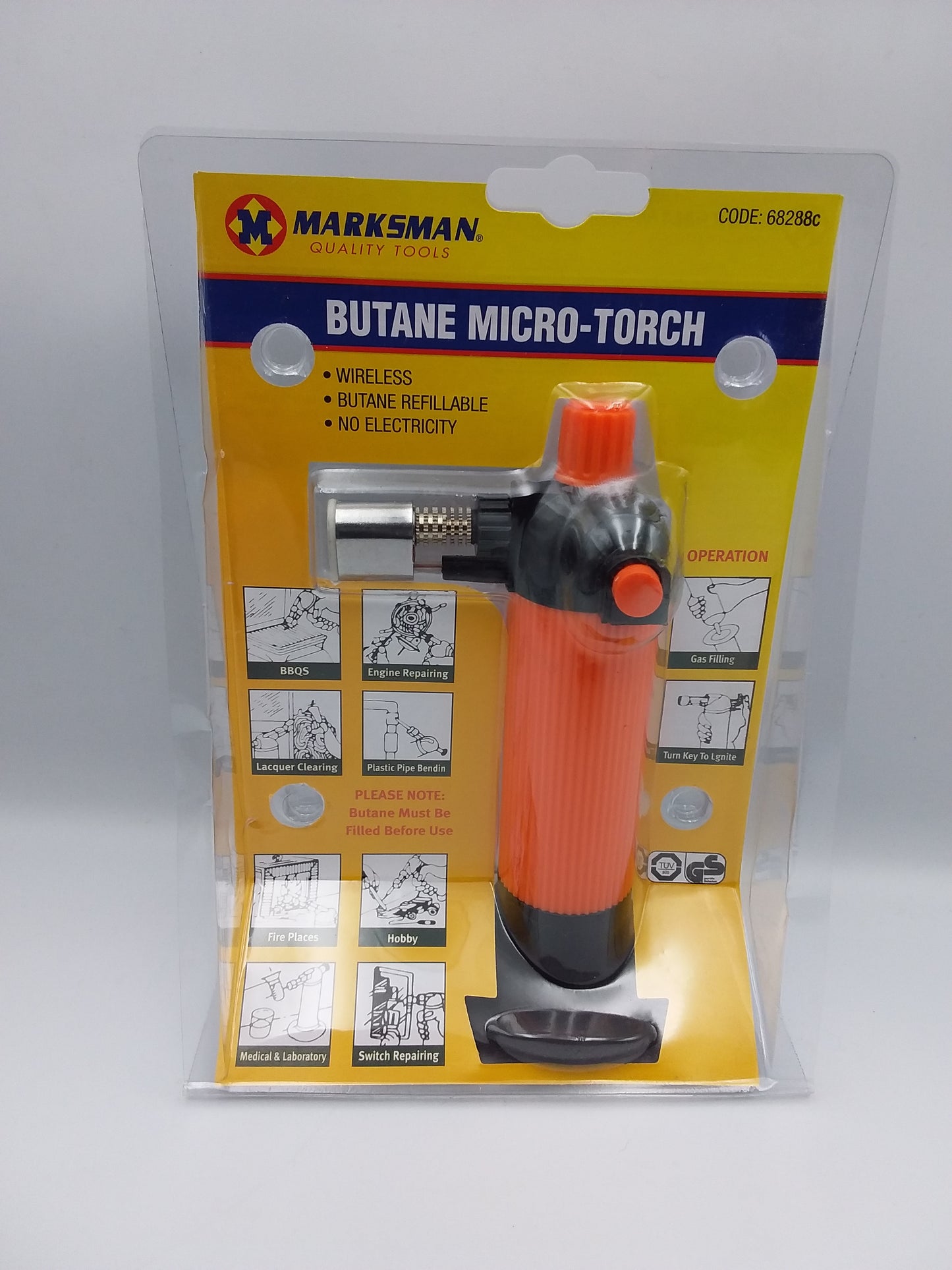 Butane micro torch