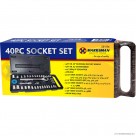 40Pc Socket Set