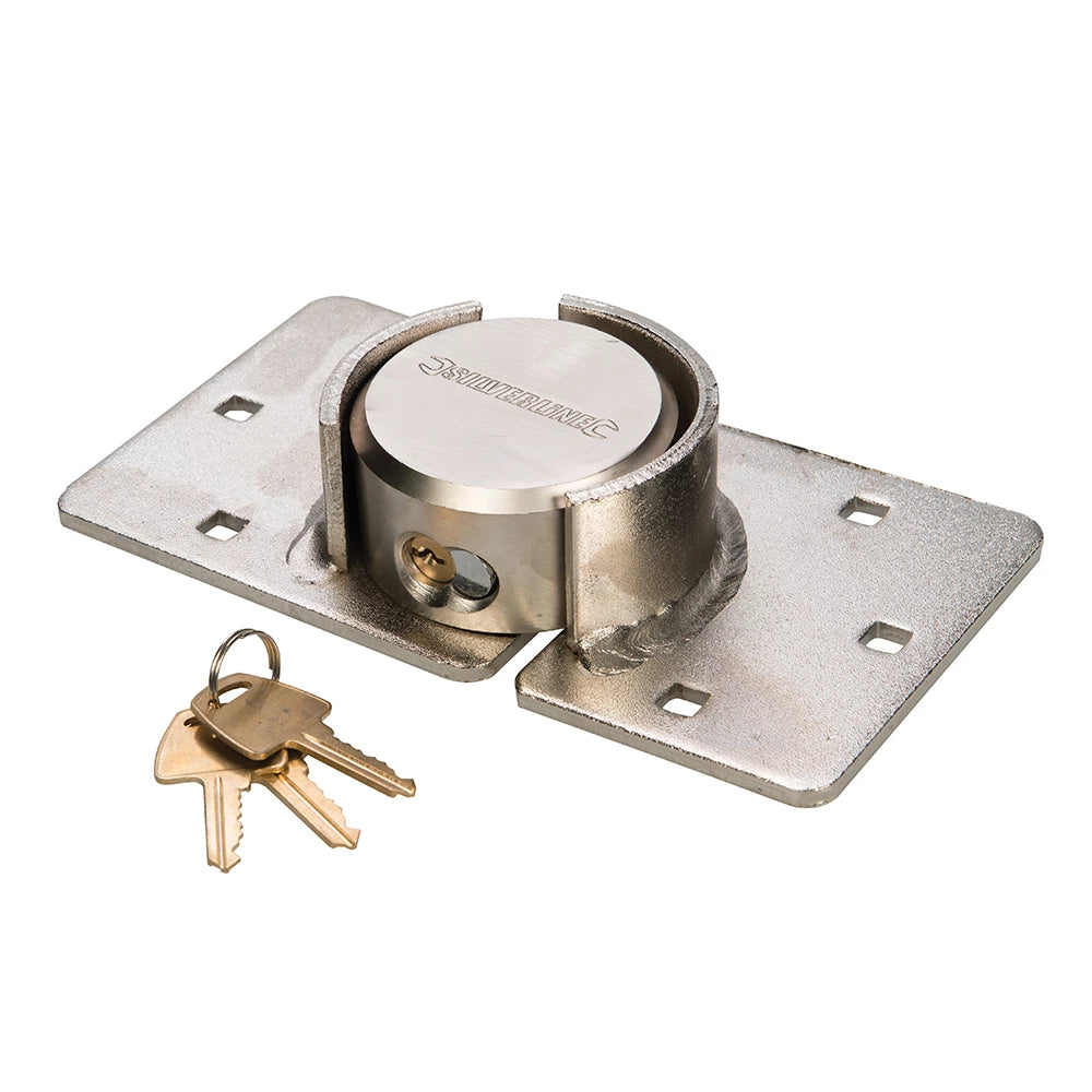 73mm Round padlock & hasp set