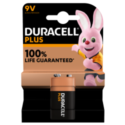 V9 battery Duracell qty1