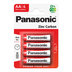 AA Panasonic batteries pk4