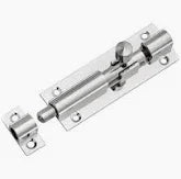 Door bolt silver 75mm