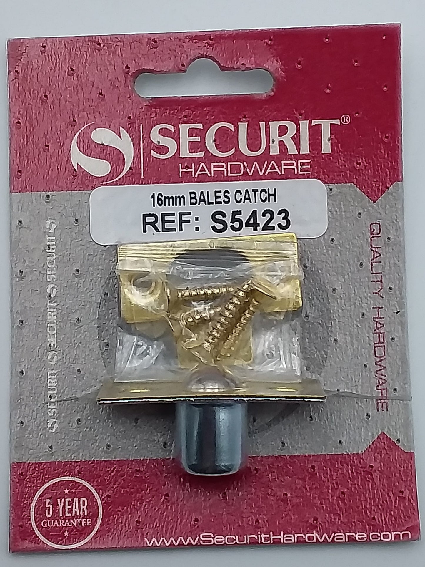 16mm bale catcher brass