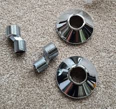 Bar shower fittings (Pair)