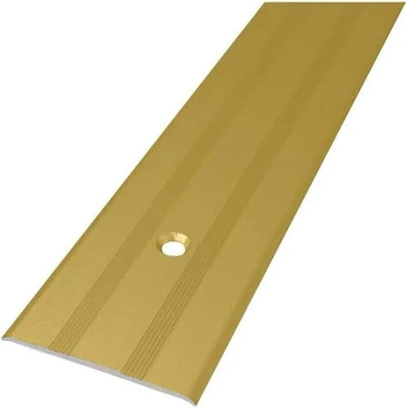 Cover strip extra wide gold 60 x 900mm