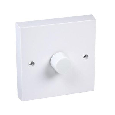 1G 1w Push dimmer white