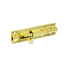 Door bolt brass 75mm