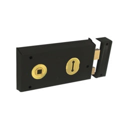 Double rim handed lock black
