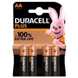 AA Duracell batteries pk4
