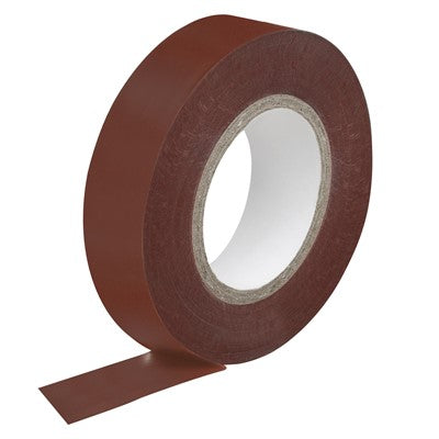 Electr tape brown 19mm x 33m