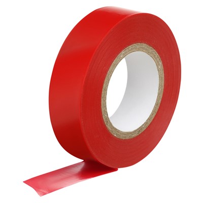 Elect tape red 19mm x 33m