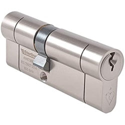 40 x 50mm Euro cylinder Nickel