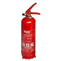 2Kg Fire extinguisher (ABC) with bracket