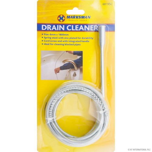 Flexible drain cleaner 1800mm