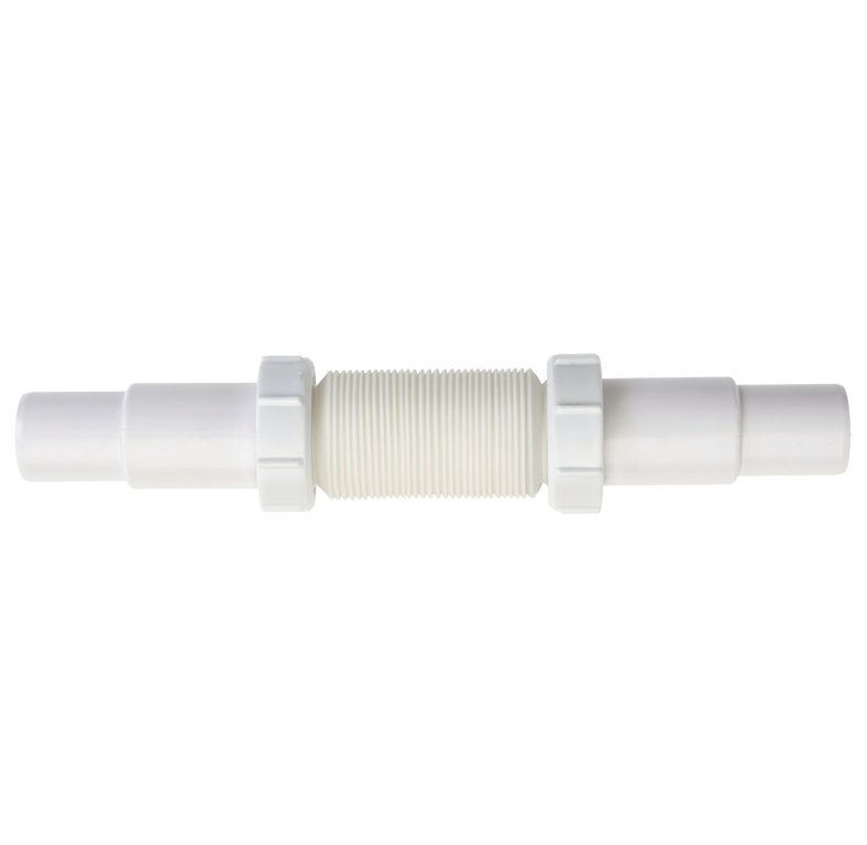 40 & 32mm x 500mm Flaxi pipe male to male