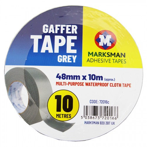 Gaff tape grey 48mm x 10m
