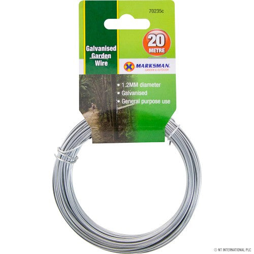 Galvanised garden wire 20mt