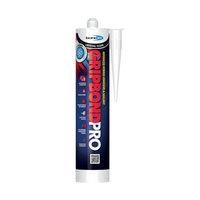 Grip bond pro adhesive & silicone clear