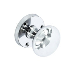 Mortice knob chrome pair