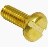 M4 x 8mm screw brass