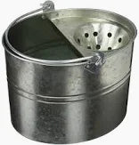 Galvanise mop bucket