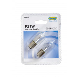 P21W/4W Flasher/reverse/fog light bulb Pk2