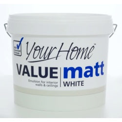 Paint vinyl white Matt 5ltr