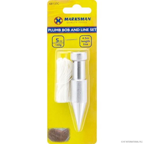 Plumb bob with 4.5mt line 5oz