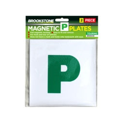 Magnetic P, Plate green Pk2