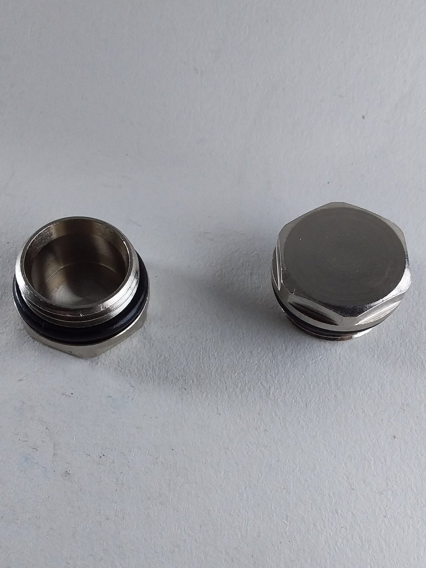 1/2" Rad plug chrome qty1