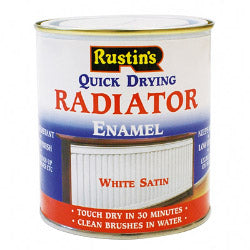Radiator paint white satin 500ml