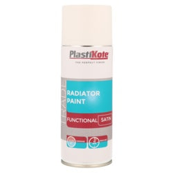 Radiator spray paint satin white 400ml