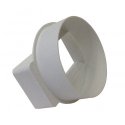 Duct round to rectangular adapter