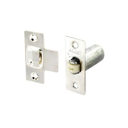 Adjustable roller catch silver 25mm long