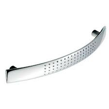 Dimple handle 96mm chrome Pk2