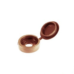 Screw cover brown qty1
