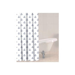Shower curtain anchor 180 x 180cm Inc 12 hooks