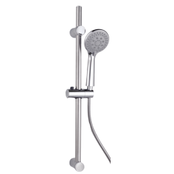 Shower riser set chrome