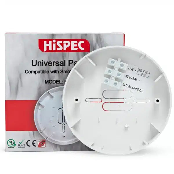 Smoke alarm pattress box