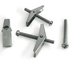Wing toggle bolts M5 x 50mm qty1