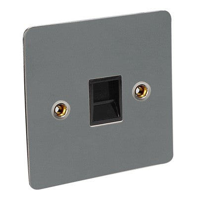 Tel socket master flat b/n